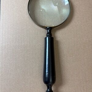 Elegant Black Magnifying Glass